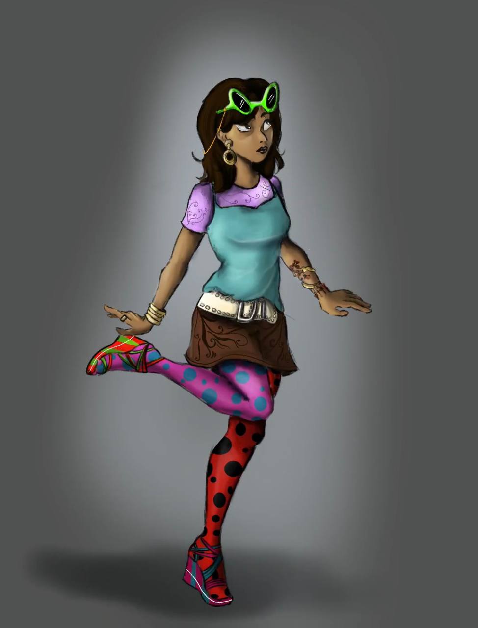 Digital art student work