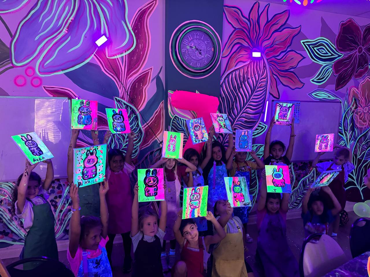 Winter camp art project